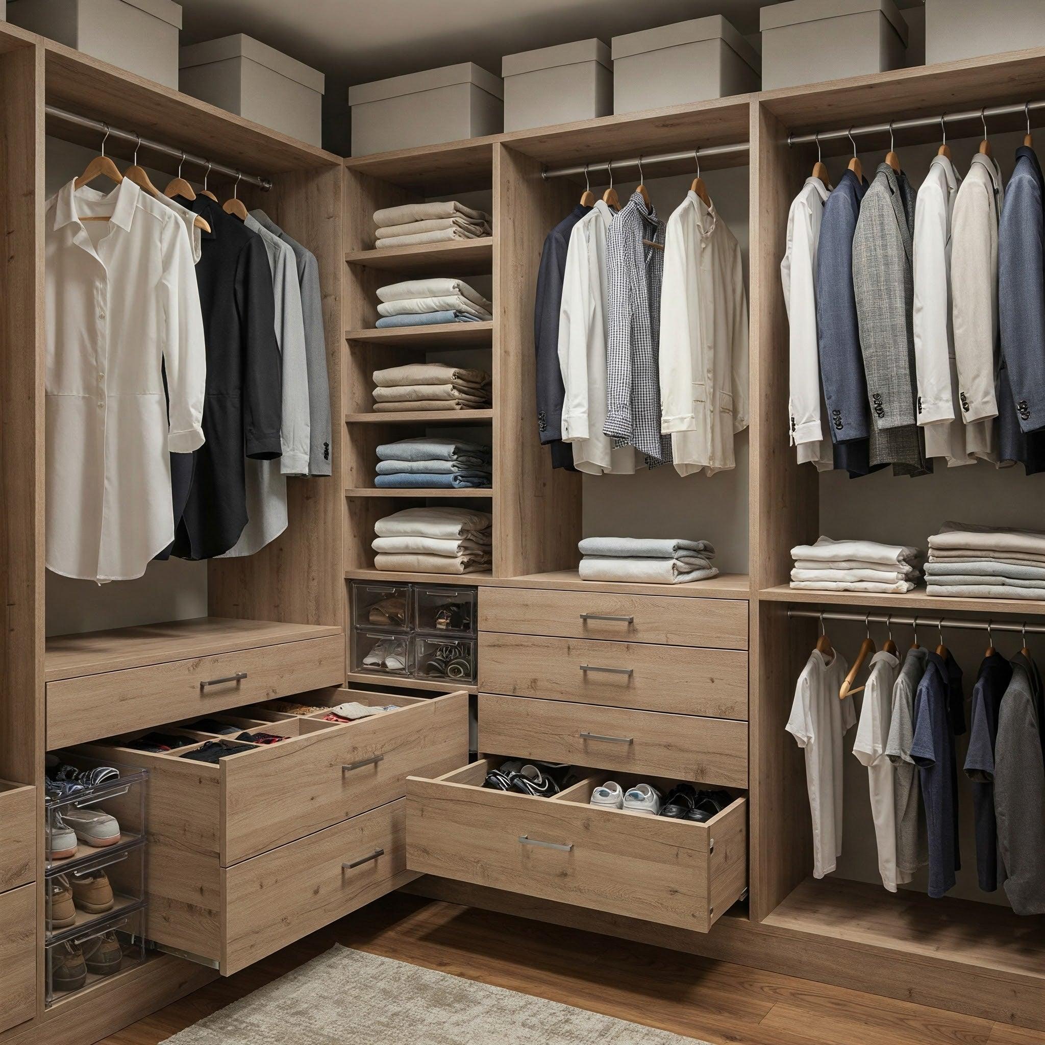 How to Organize Your Wardrobe: Expert Tips for Maximizing Space with ...