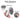 Cat Hair Removal Brush - Pet Grooming Tool for Fur Cleanup - DecorOfficial
