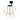 Modern Iron Bar Stool - Nordic Kitchen Seating - DecorOfficial