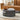 Modern Black Oval Coffee Table - Elegant Rotatable Design for Home - DecorOfficial