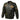 Mens Faux Leather Biker Jacket - Classic Motorcycle Style - DecorOfficial
