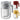 Airtight Glass Spice Jar with Locking Spoon - Kitchen Storage Container - DecorOfficial