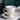 Ceramic Coffee Cup and Dish Set with Relief Rose Tray - DecorOfficial