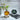 Amber Glass Vase - Decorative Home Accent - DecorOfficial