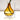 Amber Glass Vase - Decorative Home Accent - DecorOfficial