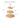 Bamboo Fruit Cake Stand Set - Elegant Wooden Dessert Plate for Snacks and Treats - DecorOfficial