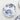 Blue and White Ceramic Animal Dinner Plates - Set of 4 - DecorOfficial