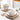 Ceramic Dinnerware Set for 4 - 12 Piece Handpainted Square Plates Bowls - DecorOfficial