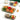 Divided Snack Tray - 6-Grid Fruit Nut Serving Dish - DecorOfficial