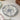Floral Dinner Plate - Rose Print Ceramic Tableware - DecorOfficial