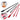 Mini Silicone Spatula Set - Double-Ended Cream and Jam Scrapers - DecorOfficial