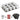 Magnetic Spice Jar Set - Stainless Steel Seasoning Containers - DecorOfficial