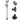 Telescopic LED Walking Cane - Safety Alarm Stick - DecorOfficial