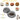 Foldable Travel Pet Bowl - Dual Dog Cat Feeding Dish - DecorOfficial