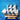 Wooden Sailing Ship Decor - Nautical Home Accent - DecorOfficial