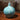 Modern Ceramic Vase - White and Blue Decorative Vase - DecorOfficial