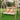 Natural Wood Garden Swing Bench - 4 FT Outdoor Seating - DecorOfficial