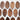 Eco-Friendly Walnut Leaf Snack Tray - Sustainable Serving Plates - DecorOfficial