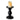 Roman Column Matte Black Candelabra - DecorOfficial