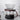 Striped Glass Coffee Kettle - V-Spout Teapot 350ml500ml - DecorOfficial