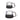 Striped Glass Coffee Kettle - V-Spout Teapot 350ml500ml - DecorOfficial