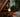 Warm lamplight in a home interior in the evening