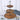 23-Tier Wooden Cake Stand - Elegant Dessert Display Rack - DecorOfficial
