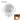 Rotating Magnetic Night Lamp - Water Drop Design - DecorOfficial