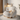 Ergonomic White Lounge Chair - Modern Fluffy Design - DecorOfficial
