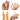 Mini Rubber Hands - Fun Interactive Party Toy - DecorOfficial
