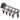 Multi-Peg Organizer with Crystal Clasp - Versatile Storage Solution - DecorOfficial
