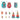 Nesting Matryoshka Dolls Set - Colorful Educational Toy for Kids - DecorOfficial