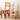 Multifunctional Wooden Ladder Chair - Transformable Stackable Furniture - DecorOfficial