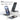 Foldable Magnetic Wireless Charger Stand - Clear Beam Design - DecorOfficial