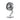 Height-Adjustable Mini Desk Fan - Compact Turbo Cooling Fan - DecorOfficial