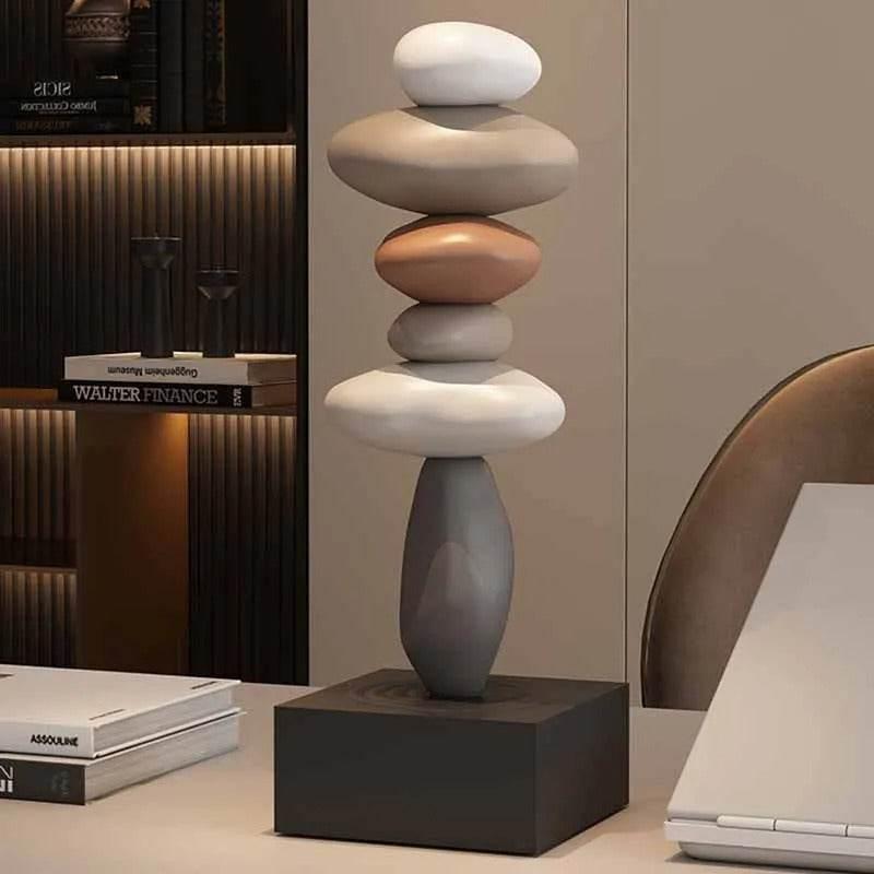 Stack Aesthetic Zen Stone Stack - Aesthetic Home Decor Accent | DecorOfficial