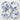Blue and White Ceramic Animal Dinner Plates - Set of 4 - DecorOfficial