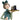 Bowknot Coffee Girl Resin Figurine - Cute Storage Accent Decor - DecorOfficial