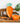 Carrot-Shaped Ceramic Plates Set - Cute Dessert and Snack Tableware - DecorOfficial