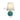 Ceramic Table Lamp - Carved Flower Design - DecorOfficial