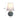 Ceramic Table Lamp - Carved Flower Design - DecorOfficial