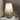 Ceramic Table Lamp - Carved Flower Design - DecorOfficial
