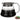 Diamond Glass Coffee Carafe - Reusable Filter Cup - DecorOfficial