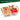 Divided Snack Tray - 6-Grid Fruit Nut Serving Dish - DecorOfficial