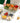 Divided Snack Tray - 6-Grid Fruit Nut Serving Dish - DecorOfficial