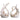 Elegant Swan Sculpture Set - Ceramic Home Decor Wedding Gift - DecorOfficial