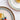 Embossed Ceramic Plate - Vertical Grain Design - DecorOfficial