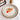 Embossed Ceramic Plate - Vertical Grain Design - DecorOfficial