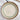 Embossed Ceramic Plate - Vertical Grain Design - DecorOfficial