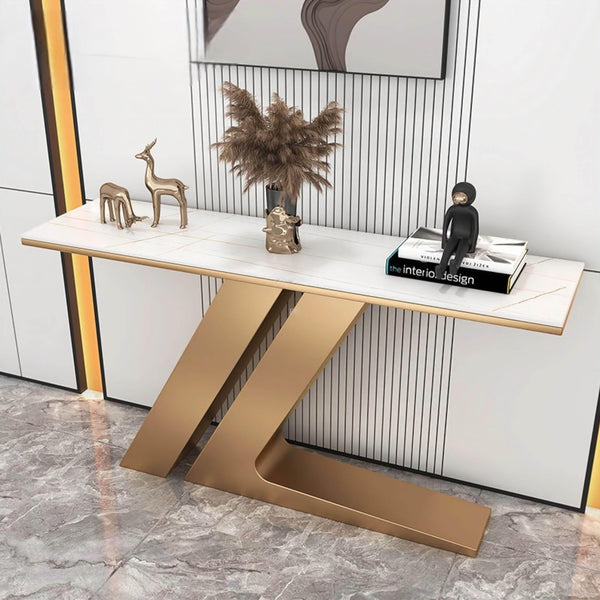 Emerald Console Table - Stylish Modern Entryway Furniture | DecorOfficial